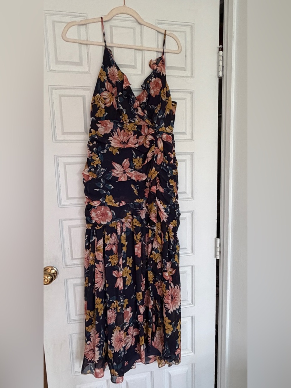Lulu's Strappy Floral Dress
